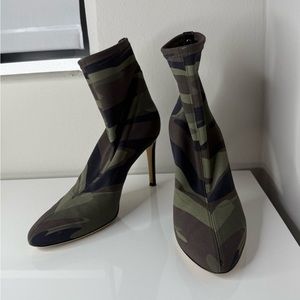 Giuseppe Zanotti Camouflage Heeled Boots
